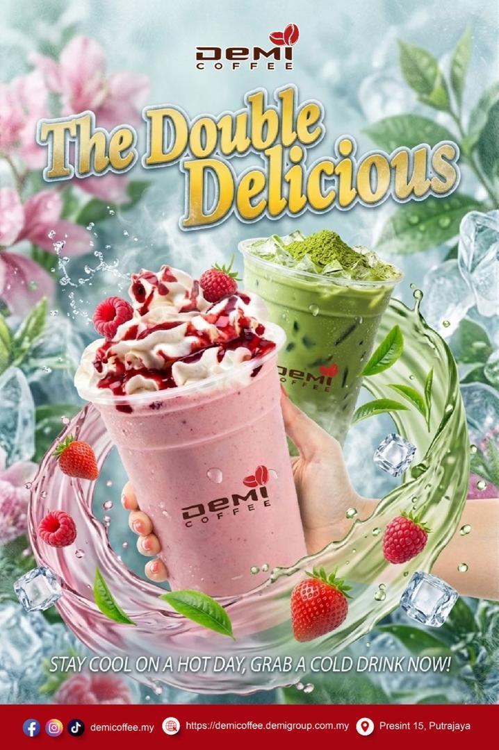 ONE IS GOOD. TWO IS EVEN BETTER! 🍓🍵