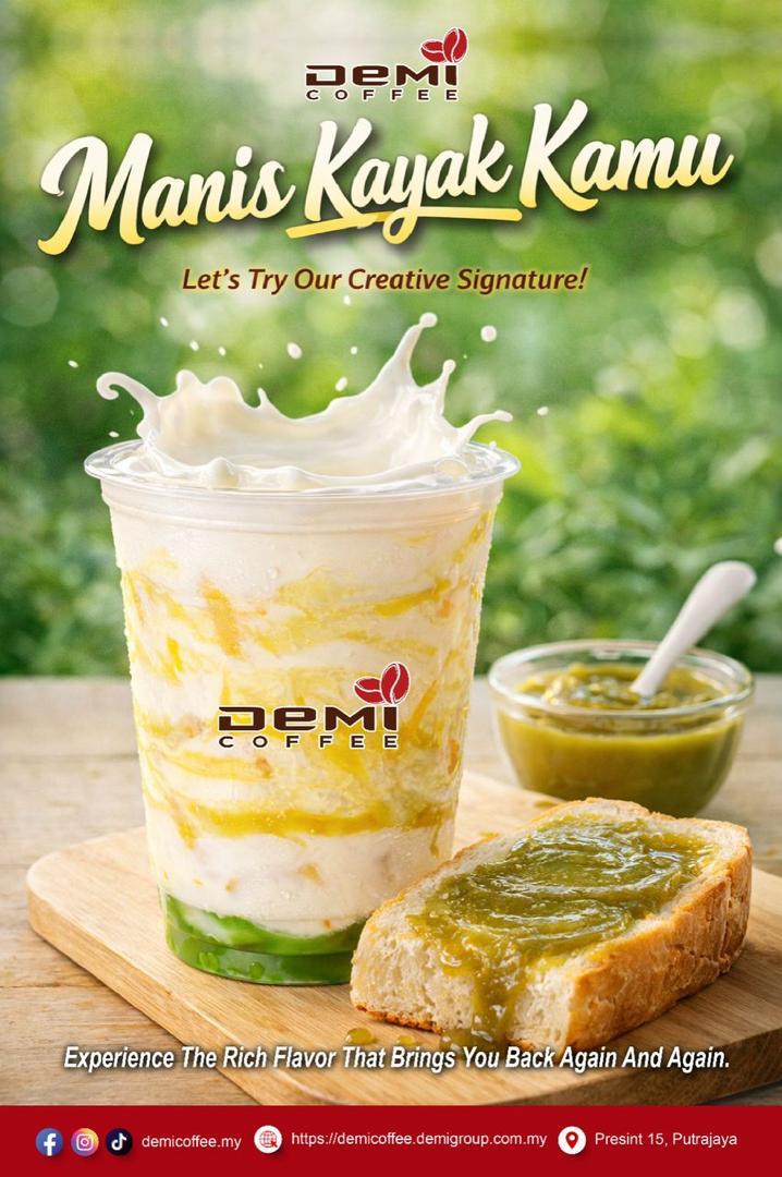 Manis, creamy & penuh dengan rasa yang buat anda nak lagi! 💚✨